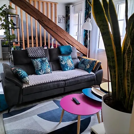 Апартаменты Pres Des Thermes De Bagneres De Bigorre, Loft 3 Etoiles, Colore Et Ensoleille