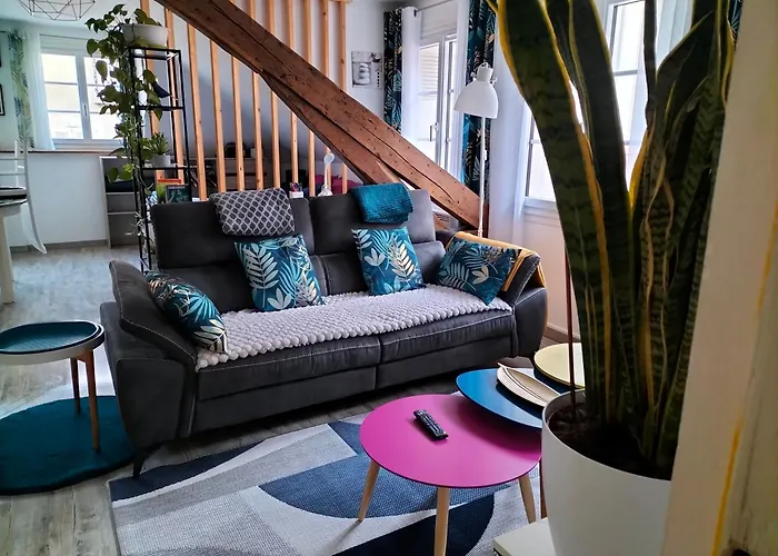 Апартаменты Pres Des Thermes De Bagneres De Bigorre, Loft 3 Etoiles, Colore Et Ensoleille