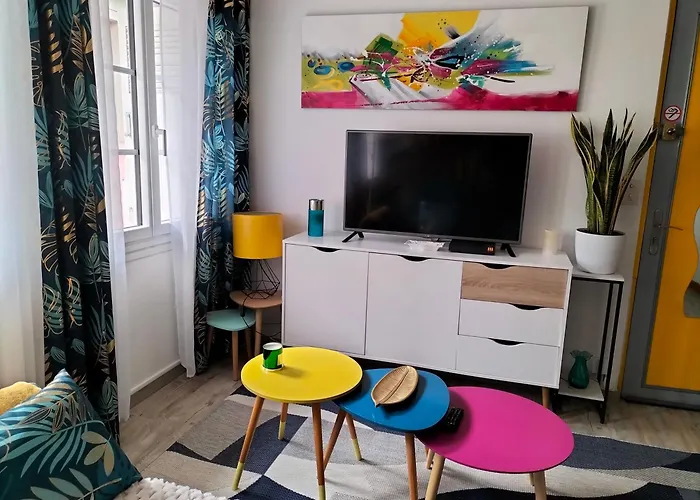 Апартаменты Pres Des Thermes De Bagneres De Bigorre, Loft 3 Etoiles, Colore Et Ensoleille